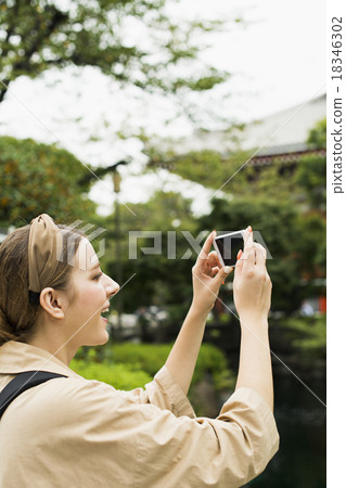 Foreign tourist 18346302