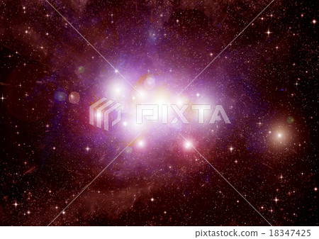 galaxy in a free space 18347425
