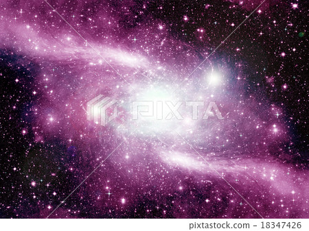 galaxy in a free space 18347426