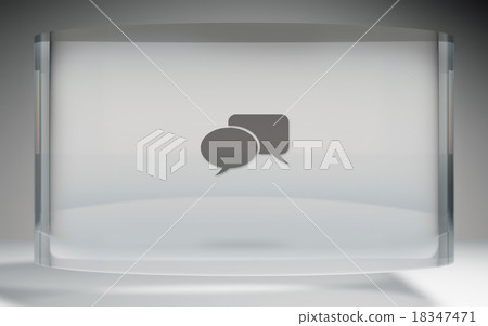 futuristic crystal display social network on top futuristic crystal display social network on top 18347471