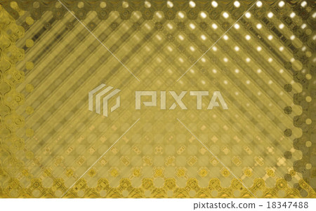 crystal pattern yellow - Stock Illustration [18347488] - PIXTA