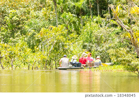 Group Of Friends Fishing 18348045