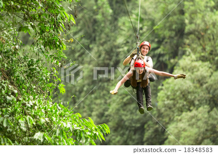 Tandem Zip Line 18348583