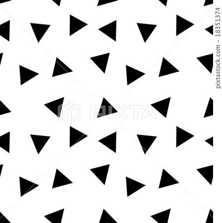 Seamless triangle pattern - Stock Illustration [18351374] - PIXTA