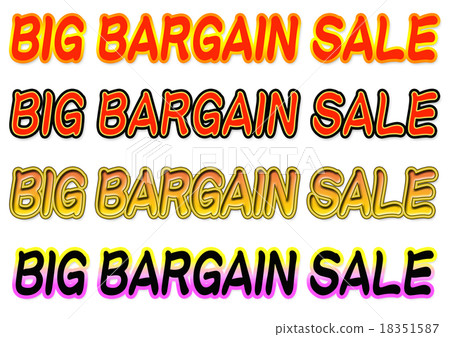 Bargain sale  18351587