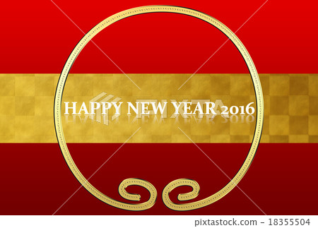 新年賀卡2016年 18355504