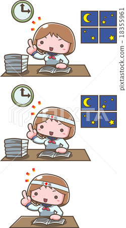 指法學生女孩 18355961