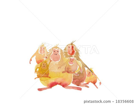 Monkey New Year's material Monkey New Year's material 18356608