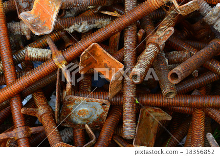 Close-up of steel pipes, Selective focus 18356852