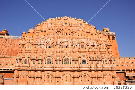 Palace of the Winds in Jaipur, India . 18358359
