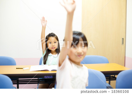 younger, person, Raised Hand 18360108
