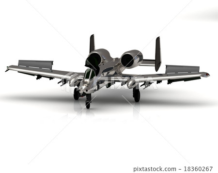 Fighter silver airplane Fighter silver airplane 18360267