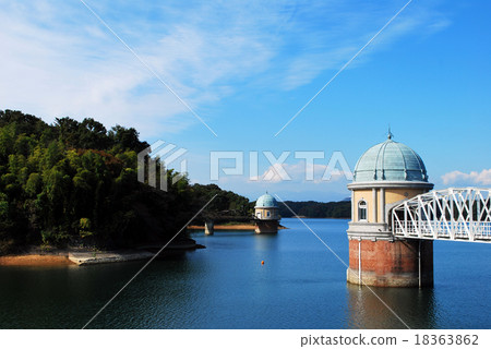 Tama Lake Murayama Reservoir Pond Tama Lake Murayama Reservoir Pond 18363862