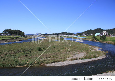 Watarase河和Watarase橋 18364329