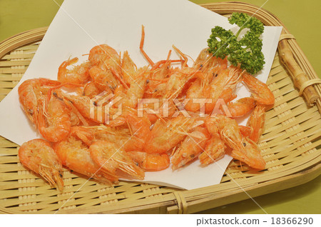 Fried chicken shrimp prawn shrimp 18366290
