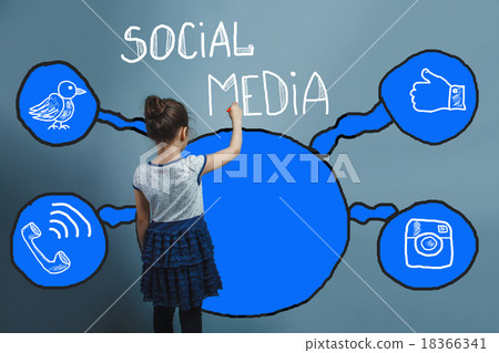 social media network infographics set sketch teen social media network infographics set sketch teen 18366341