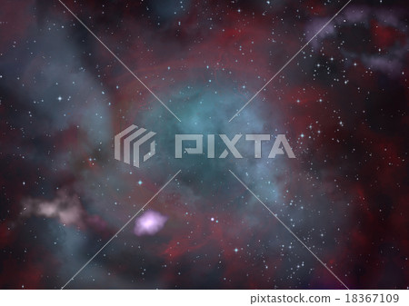 Star field in space and a nebulae Star field in space and a nebulae 18367109