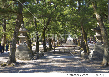 Izumo Taisha Shrine approach Izumo Taisha Shrine approach 18367318