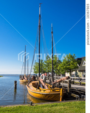 Sailing ships in Ahrenshoop Sailing ships in Ahrenshoop 18367803