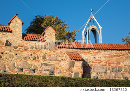 City wall in Rostock 18367810