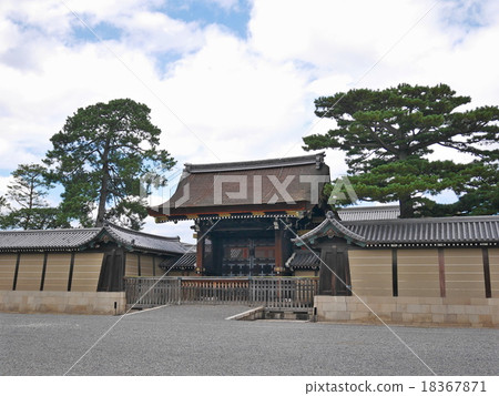 Kyoto Imperial Palace · Temple gate 18367871