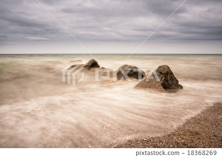 Rocks on shore of the Baltic Sea Rocks on shore of the Baltic Sea 18368269
