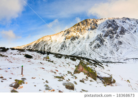 winter landscape, High Tatra Mountains 18368673