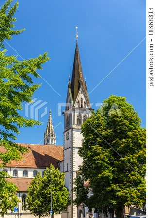 View of Konstanz Minster - Germany View of Konstanz Minster - Germany 18368813