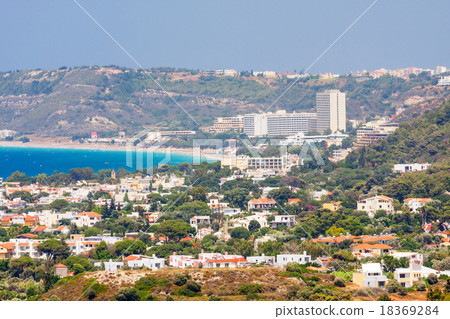 landscape of Rhodes Island, Greece landscape of Rhodes Island, Greece 18369284