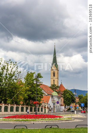 View of Franciscan monastery in Zagreb, Croatia 18369518