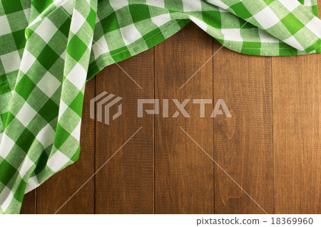 cloth napkin on wood cloth napkin on wood 18369960
