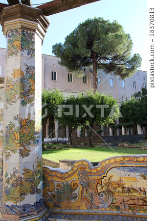 Chiostro of Santa Chiara Church Chiostro of Santa Chiara Church 18370813