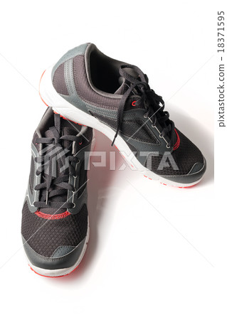 New unbranded running shoe color black and red 18371595