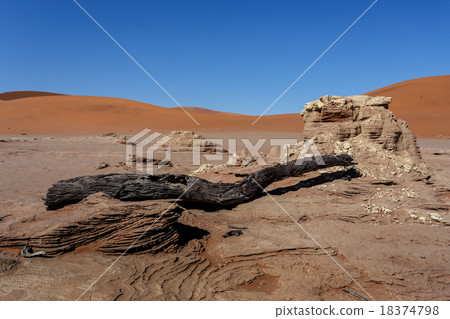 beautiful sunrise landscape of hidden Dead Vlei beautiful sunrise landscape of hidden Dead Vlei 18374798
