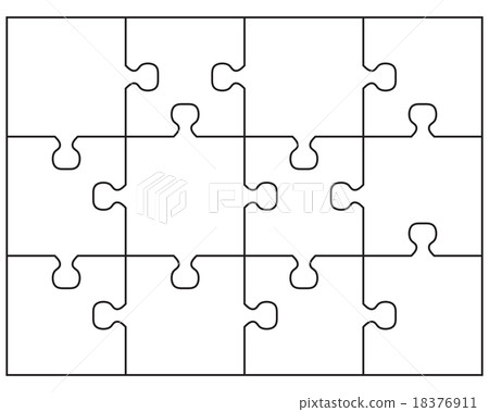 white puzzle white puzzle 18376911