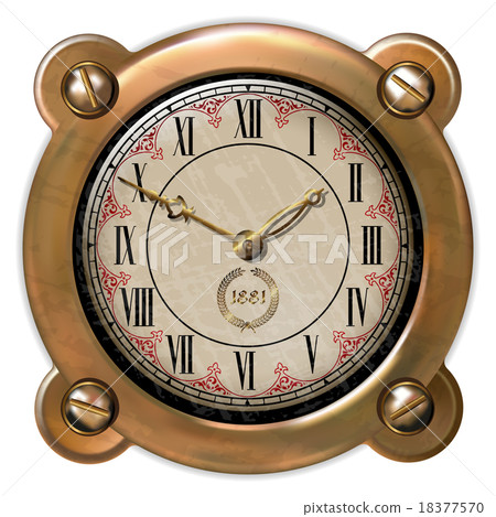 Ancient clock ector Ancient clock ector 18377570
