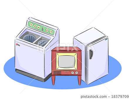 (Home electronics) Illustration of three kinds of sacred treasure 18379709
