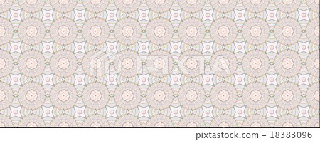 Colorful kaleidoscope pattern, abstract design 18383096