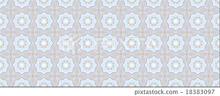 Light blue kaleidoscope background 18383097
