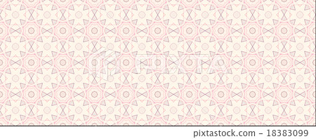 Colorful kaleidoscope pattern, abstract design 18383099