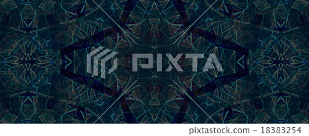 Light blue kaleidoscope background Light blue kaleidoscope background 18383254