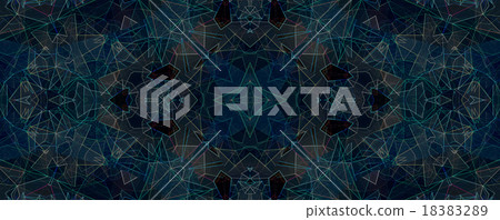 Light blue kaleidoscope background Light blue kaleidoscope background 18383289