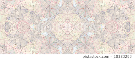 Colorful kaleidoscope pattern, abstract design Colorful kaleidoscope pattern, abstract design 18383293