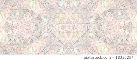 Colorful kaleidoscope pattern, abstract design Colorful kaleidoscope pattern, abstract design 18383294