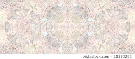 Colorful kaleidoscope pattern, abstract design Colorful kaleidoscope pattern, abstract design 18383295