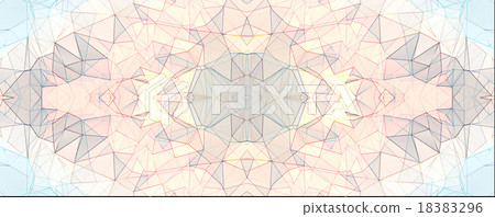 Colorful kaleidoscope pattern, abstract design Colorful kaleidoscope pattern, abstract design 18383296
