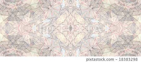 Colorful kaleidoscope pattern, abstract design Colorful kaleidoscope pattern, abstract design 18383298