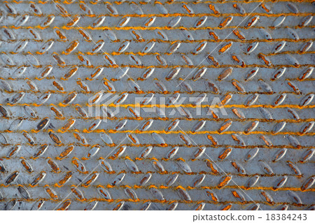 The surface of a metal sheet 18384243