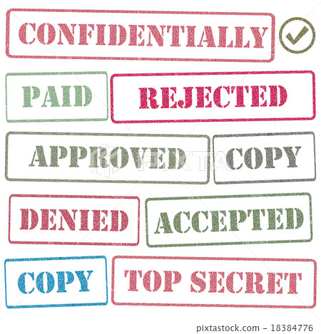 Stamp Set, vector illustration. Stamp Set, vector illustration. 18384776