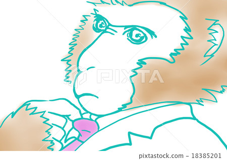 鬆散的領帶猴子 18385201